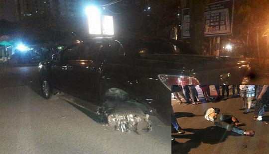 Vụ xe ô tô kéo lê người hàng trăm mét ở Hà Nội: Có dấu hiệu tội giết người