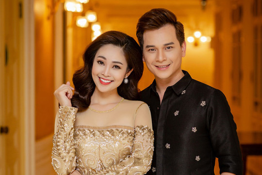 MC Danh Tùng – Thùy Linh lộng lẫy trong đêm trao giải Cánh diều vàng