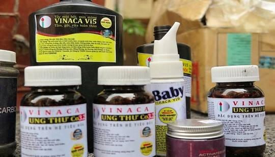 Bộ Y tế kết luận Vinaca ung thư Co3.2 là thực phẩm chức năng giả