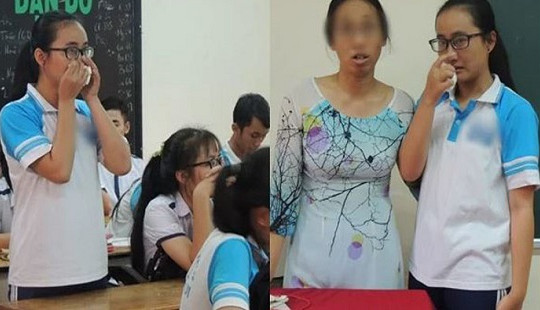 Kỷ luật cảnh cáo 12 tháng cô giáo im lặng không giảng bài