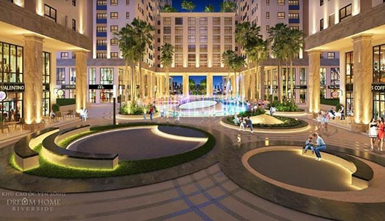 Ra mắt tháp Sapphire - khu cao ốc ven sông Dream Home Riverside