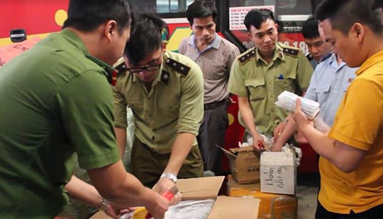 Liên tiếp các vụ buôn lậu bị lực lượng Hải quan phát hiện, bắt giữ