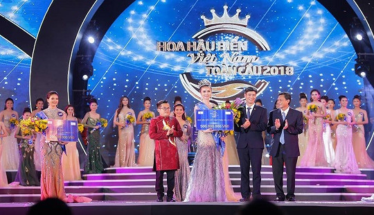 Người đẹp Kim Ngọc đăng quang Hoa hậu Biển Việt Nam Toàn cầu 2018