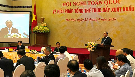 Khai mạc Hội nghị tìm giải pháp tổng thể thúc đẩy xuất khẩu