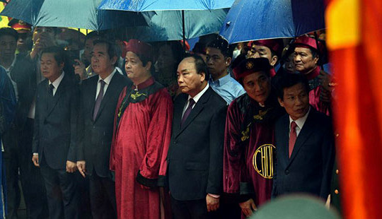 Lãnh đạo Đảng, Chính phủ dâng hương tưởng nhớ Vua Hùng, kỷ niệm Nhà nước Đại Cồ Việt