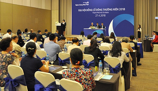 Ngân hàng Bản Việt tổ chức thành công Đại Hội Đồng Cổ Đông Thường Niên 2018