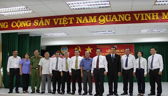 Bổ nhiệm Phó Chánh án TAND tỉnh Vĩnh Long