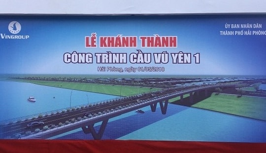 Hải Phòng: Khởi công khách sạn 5 sao Pullman và khánh thành cầu Vũ Yên 1