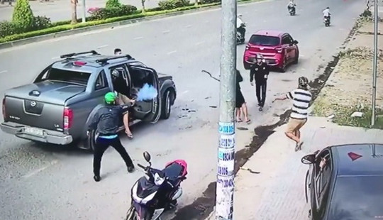 Bắt thêm một đối tượng trong vụ bắn nhau như phim trên phố