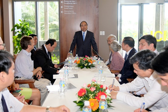 Thủ tướng thăm Trung tâm khoa học và giáo dục ICISE tại Bình Định