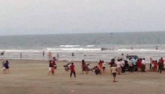 Nghệ An: Chồng tử vong khi bơi ra cứu vợ đang mang bầu