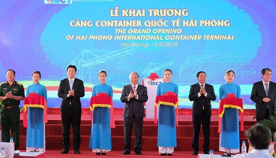 Hải Phòng: Khai trương cảng nước sâu tiếp nhận tàu chở container đến 14.000 TEU