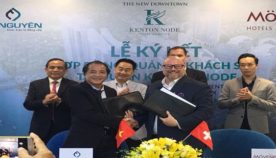 Kenton Node Hotel Complex sẽ được quản lý bởi Tập đoàn Mövenpick Hotels & Resorts