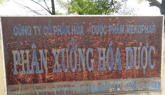 TP.HCM: 9.000m2 đất công bỏ trống tại Cty Cổ phần Hóa Dược phẩm Mekophar
