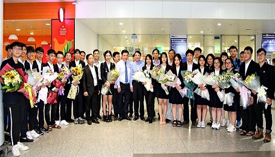 Việt Nam ghi dấu ấn tại Hội thi khoa học kỹ thuật quốc tế 2018