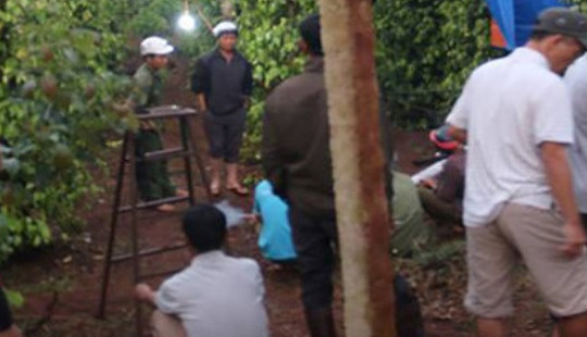 Người đàn ông chết trong rẫy hồ tiêu, thi thể có dấu hiệu bất thường