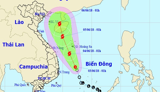 Áp thấp nhiệt đới mạnh lên thành bão, Hà Nội thời tiết oi nóng