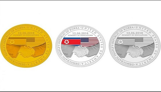 Singapore ra mắt bộ huy chương cho Hội nghị Thượng đỉnh Mỹ - Triều
