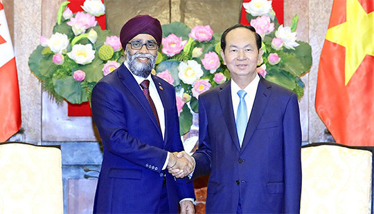 Việt Nam-Canada: Đưa quốc phòng an ninh thành trụ cột trong quan hệ 2 nước