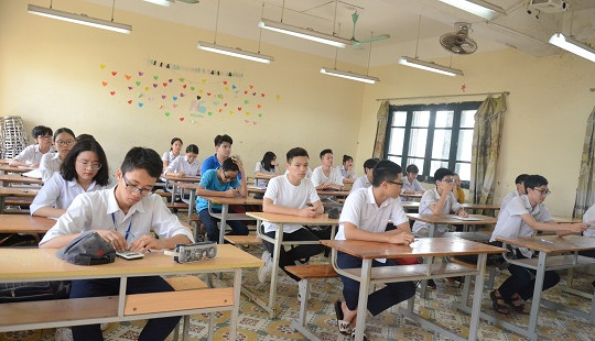 95.000 thí sinh Hà Nội bước vào kỳ thi tuyển sinh lớp 10