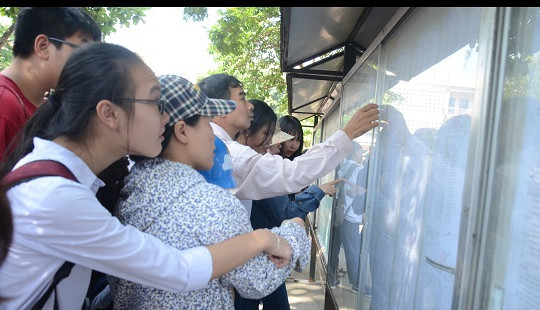 Hà Nội công bố điểm chuẩn vào các trường THPT công lập vào ngày 30/6/2018