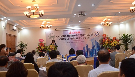 ĐH Quốc gia Hà Nội khai giảng khóa đầu tiên của chương trình Thạc sĩ Quản lý phát triển đô thị vào tháng 9