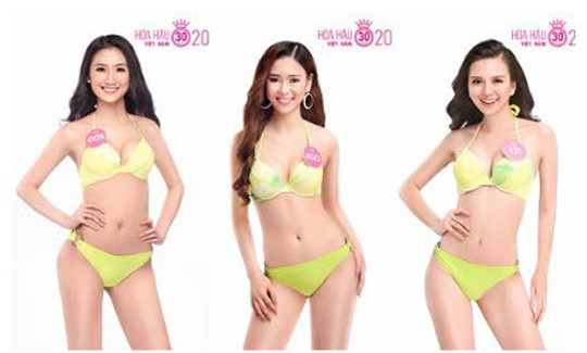 Ngắm trọn bộ ảnh bikini nóng bỏng của Top 30 Chung khảo phía Nam Hoa hậu Việt Nam 2018