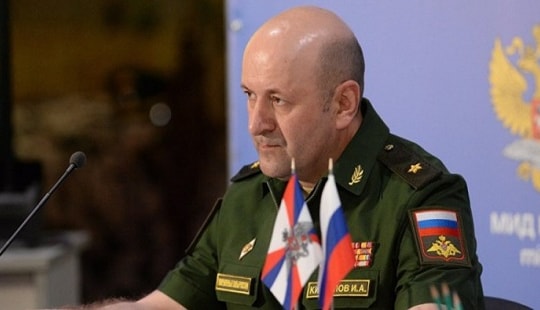 Quân đội Nga khẳng định có việc đánh tráo mẫu xét nghiệm hóa học ở Syria