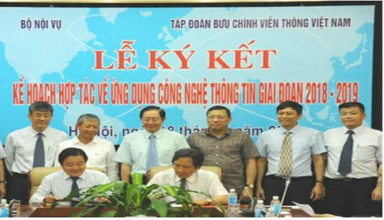 VNPT hỗ trợ Bộ Nội vụ xây dựng cơ sở dữ liệu quốc gia