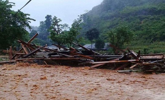 19 người chết và mất tích do mưa lũ ở miền núi phía Bắc
