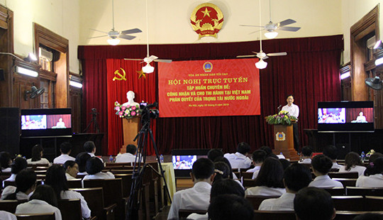 TANDTC tổ chức tập huấn trực tuyến tháng 6 năm 2018