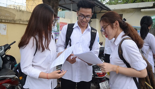 Bài thi tổ hợp Khoa học Xã hội khá dễ thở với học sinh