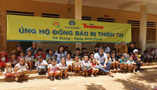Tấm lòng Phú Long hướng về vùng lũ Hà Giang