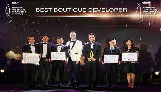 Hung Thinh Corp được vinh danh tại lễ trao giải Viet Nam Property Awards 2018