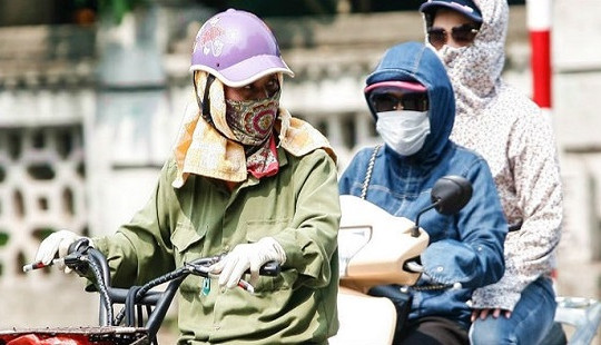 Nắng nóng tiếp tục xảy ra diện rộng ở Bắc Bộ và các tỉnh Trung Bộ