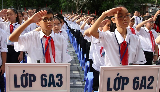 Gần 33.000 hồ sơ lớp 6 đăng ký tuyển sinh trực tuyến thành công