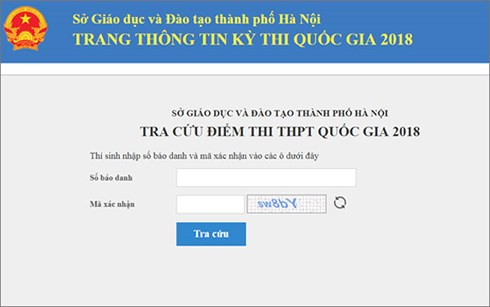 [CẬP NHẬT] Xem toàn bộ điểm thi THPT Quốc gia năm 2018