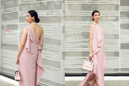 Mẹ 3 con Hà Kiều Anh khoe vóc dáng cuốn hút sau khi ép cân  thành công