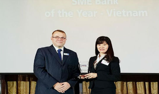 BIDV được vinh danh Ngân hàng SME tốt nhất Việt Nam 2018