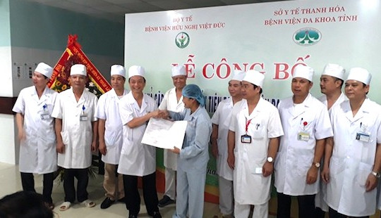Ca ghép thận thành công đầu tiên tại Thanh Hóa