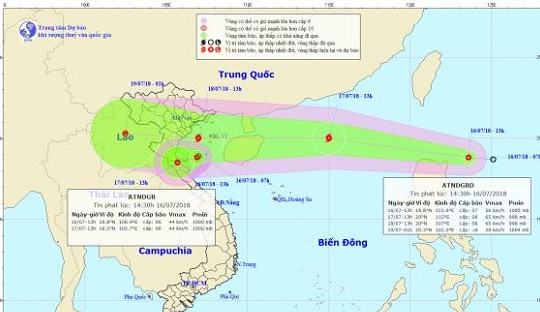 Áp thấp liên tiếp có thể mạnh thành bão trên Biển Đông