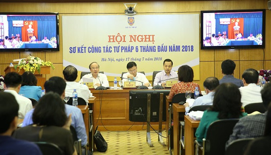 7 nhóm nhiệm vụ trọng tâm trong công tác tư pháp 6 tháng cuối năm 2018