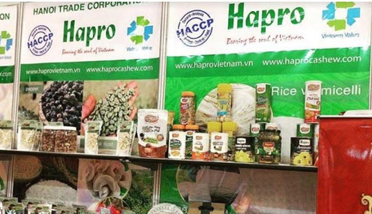 Hapro đạt danh hiệu doanh nghiệp xuất khẩu uy tín năm 2017