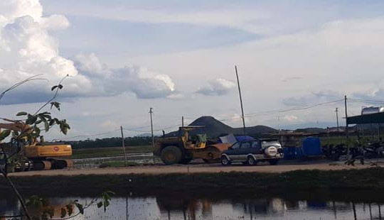 Nghệ An: Dự án chưa hoàn thiện thủ tục đã triển khai thi công