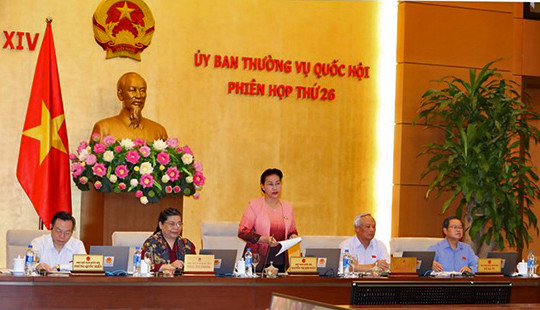 Khai mạc Phiên họp thứ 26: UBTVQH thảo luận về dự án Luật Đặc xá (sửa đổi)