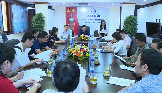 Đại hội Chi hội Nhà báo Báo Công lý nhiệm kỳ 2018-2020