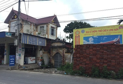 Xã An Hòa (Vĩnh Bảo, Hải Phòng): Người dân và phật tử ròng rã đi đòi lại đất cho nhà chùa