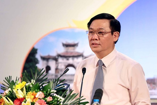 Phó Thủ tướng Vương Đình Huệ dự Hội nghị xúc tiến thương mại nhãn lồng và nông sản 2018