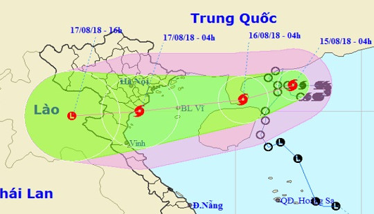 Bộ GD-ĐT đề nghị các đơn vị giáo dục phòng chống cơn bão số 4