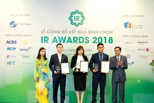 Đất Xanh - DN có quan hệ nhà đầu tư tốt nhất 2018